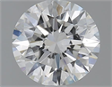 1.70 Carats, Round with Excellent Cut, G Color, SI1 Clarity and Certified by GIA