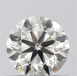 Picture of 0.50 Carats, Round with Very Good Cut, K Color, VVS1 Clarity and Certified by GIA