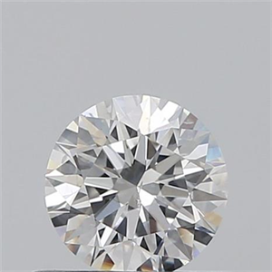 Picture of 0.40 Carats, Round with Excellent Cut, F Color, SI2 Clarity and Certified by GIA