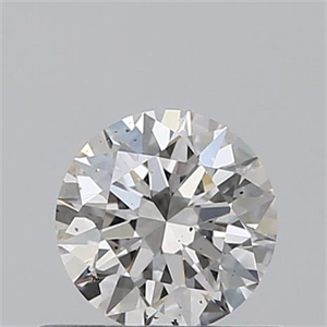 Picture of 0.40 Carats, Round with Excellent Cut, G Color, SI1 Clarity and Certified by GIA