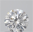 0.52 Carats, Round with Excellent Cut, F Color, SI2 Clarity and Certified by GIA