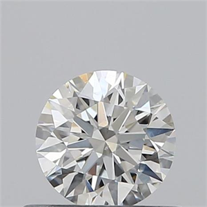 Picture of 0.40 Carats, Round with Excellent Cut, I Color, SI1 Clarity and Certified by GIA