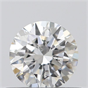 0.41 Carats, Round with Excellent Cut, F Color, SI2 Clarity and Certified by GIA