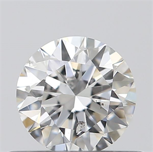 Picture of 0.41 Carats, Round with Excellent Cut, F Color, SI2 Clarity and Certified by GIA