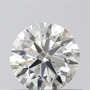 Picture of 0.40 Carats, Round with Excellent Cut, K Color, VS2 Clarity and Certified by GIA