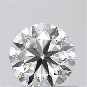 Picture of 0.40 Carats, Round with Very Good Cut, G Color, VVS1 Clarity and Certified by GIA