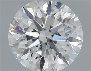 Picture of 0.40 Carats, Round with Excellent Cut, D Color, VVS2 Clarity and Certified by GIA