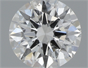 0.43 Carats, Round with Excellent Cut, E Color, SI2 Clarity and Certified by GIA