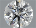 0.40 Carats, Round with Very Good Cut, G Color, SI2 Clarity and Certified by GIA