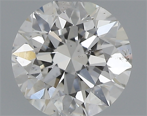 Picture of 0.40 Carats, Round with Excellent Cut, H Color, SI2 Clarity and Certified by GIA