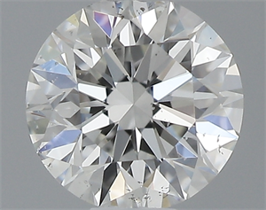 Picture of 0.40 Carats, Round with Excellent Cut, H Color, SI1 Clarity and Certified by GIA