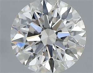 Picture of 0.41 Carats, Round with Excellent Cut, H Color, VS2 Clarity and Certified by GIA