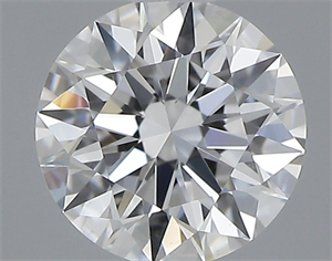 Picture of 0.40 Carats, Round with Excellent Cut, D Color, SI1 Clarity and Certified by GIA