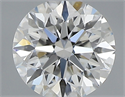 0.40 Carats, Round with Excellent Cut, G Color, SI1 Clarity and Certified by GIA