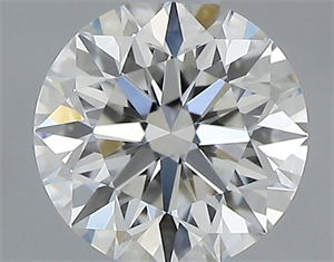 Picture of 0.40 Carats, Round with Excellent Cut, G Color, SI1 Clarity and Certified by GIA