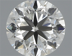 Picture of 0.40 Carats, Round with Very Good Cut, K Color, VS2 Clarity and Certified by GIA