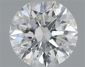 Picture of 0.40 Carats, Round with Excellent Cut, E Color, SI1 Clarity and Certified by GIA