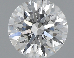 Picture of 0.40 Carats, Round with Excellent Cut, F Color, SI1 Clarity and Certified by GIA