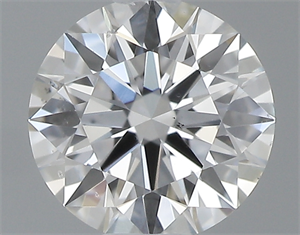 Picture of 0.40 Carats, Round with Excellent Cut, F Color, SI1 Clarity and Certified by GIA