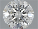 0.40 Carats, Round with Excellent Cut, H Color, VS1 Clarity and Certified by GIA