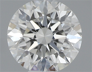 Picture of 0.40 Carats, Round with Excellent Cut, H Color, VS1 Clarity and Certified by GIA