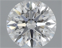 0.41 Carats, Round with Very Good Cut, D Color, VS2 Clarity and Certified by GIA