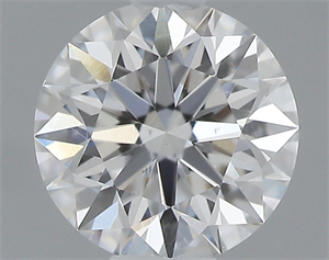 Picture of 0.41 Carats, Round with Very Good Cut, D Color, VS2 Clarity and Certified by GIA