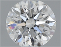 0.41 Carats, Round with Excellent Cut, E Color, SI1 Clarity and Certified by GIA