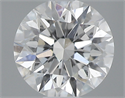 0.41 Carats, Round with Very Good Cut, E Color, SI1 Clarity and Certified by GIA