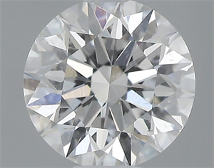 Picture of 0.41 Carats, Round with Very Good Cut, E Color, SI1 Clarity and Certified by GIA