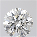 0.41 Carats, Round with Excellent Cut, F Color, SI2 Clarity and Certified by GIA