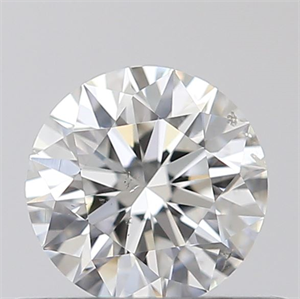 Picture of 0.41 Carats, Round with Excellent Cut, F Color, SI2 Clarity and Certified by GIA