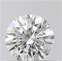 0.41 Carats, Round with Excellent Cut, G Color, VS2 Clarity and Certified by GIA