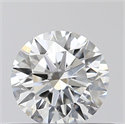 0.41 Carats, Round with Excellent Cut, G Color, SI1 Clarity and Certified by GIA