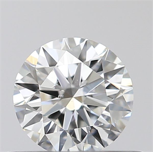 Picture of 0.41 Carats, Round with Excellent Cut, G Color, SI1 Clarity and Certified by GIA