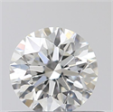 0.41 Carats, Round with Excellent Cut, G Color, SI1 Clarity and Certified by GIA