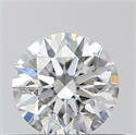 0.41 Carats, Round with Excellent Cut, G Color, SI1 Clarity and Certified by GIA