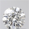 0.41 Carats, Round with Excellent Cut, I Color, VS1 Clarity and Certified by GIA