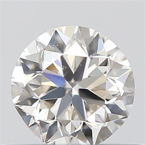 Picture of 0.40 Carats, Round with Good Cut, K Color, VVS2 Clarity and Certified by GIA