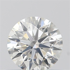 Picture of 0.41 Carats, Round with Excellent Cut, I Color, SI2 Clarity and Certified by GIA