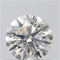 0.42 Carats, Round with Excellent Cut, I Color, VVS2 Clarity and Certified by GIA