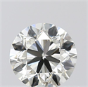 0.50 Carats, Round with Very Good Cut, L Color, IF Clarity and Certified by GIA