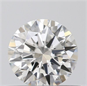 0.42 Carats, Round with Excellent Cut, H Color, VS2 Clarity and Certified by GIA