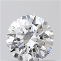 0.40 Carats, Round with Excellent Cut, E Color, SI1 Clarity and Certified by GIA