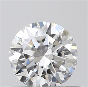 Picture of 0.40 Carats, Round with Excellent Cut, E Color, SI1 Clarity and Certified by GIA