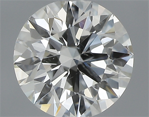 Picture of 0.53 Carats, Round with Excellent Cut, K Color, SI2 Clarity and Certified by GIA