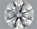 0.40 Carats, Round with Excellent Cut, G Color, VS2 Clarity and Certified by GIA