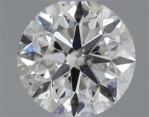 Picture of 0.50 Carats, Round with Very Good Cut, F Color, SI2 Clarity and Certified by GIA