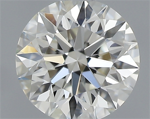 Picture of 0.42 Carats, Round with Excellent Cut, J Color, IF Clarity and Certified by GIA