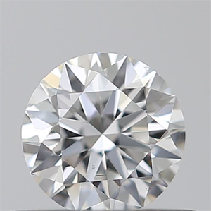 Picture of 0.40 Carats, Round with Excellent Cut, D Color, VS2 Clarity and Certified by GIA